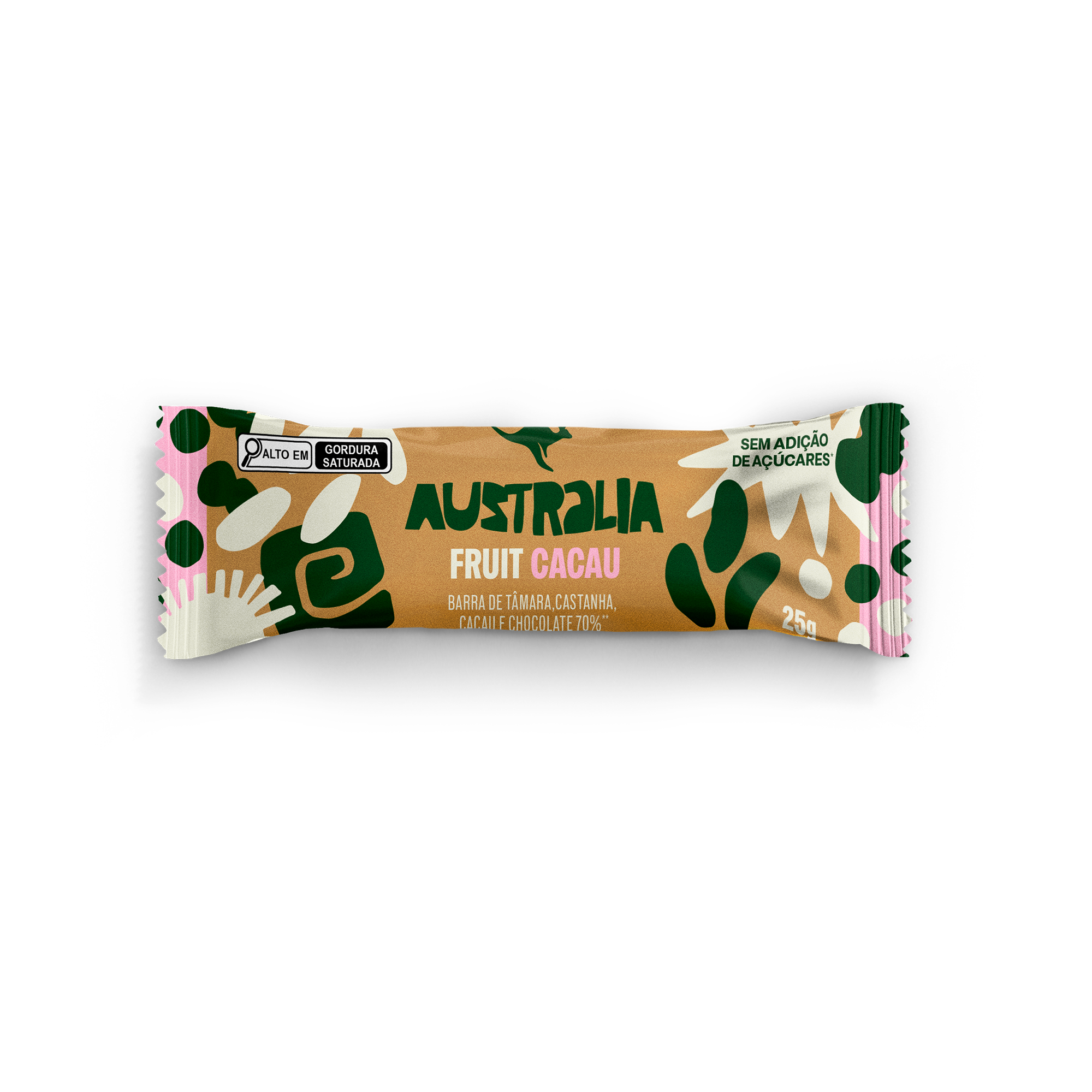 Australia Fruit Cacau | Barra de Fruta com Chocolate 70