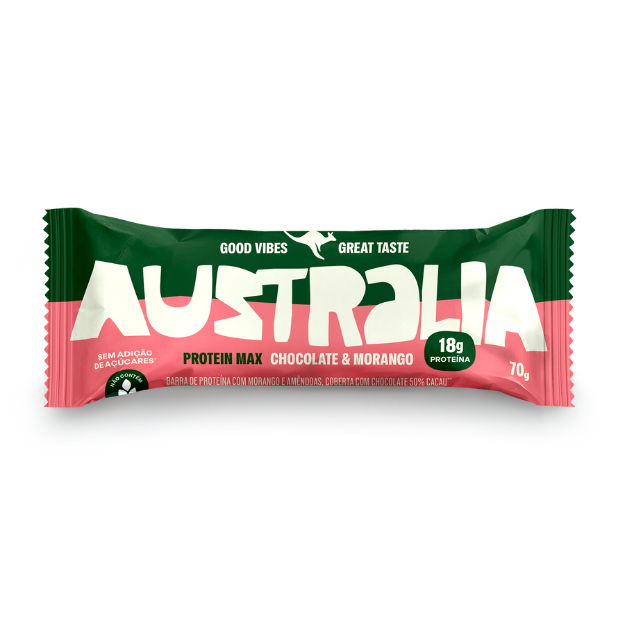 Australia Protein Max Morango & Chocolate.