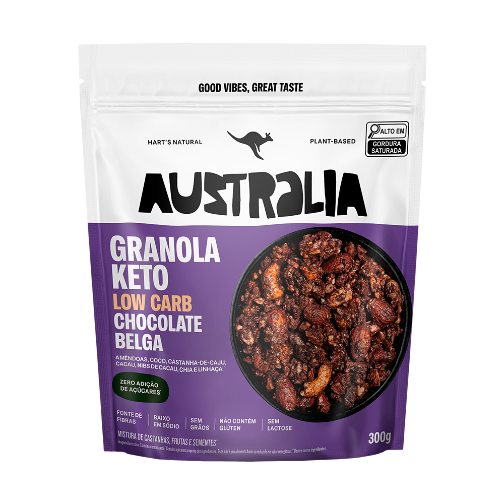 Australia Granola KETO Belgian Chocolate