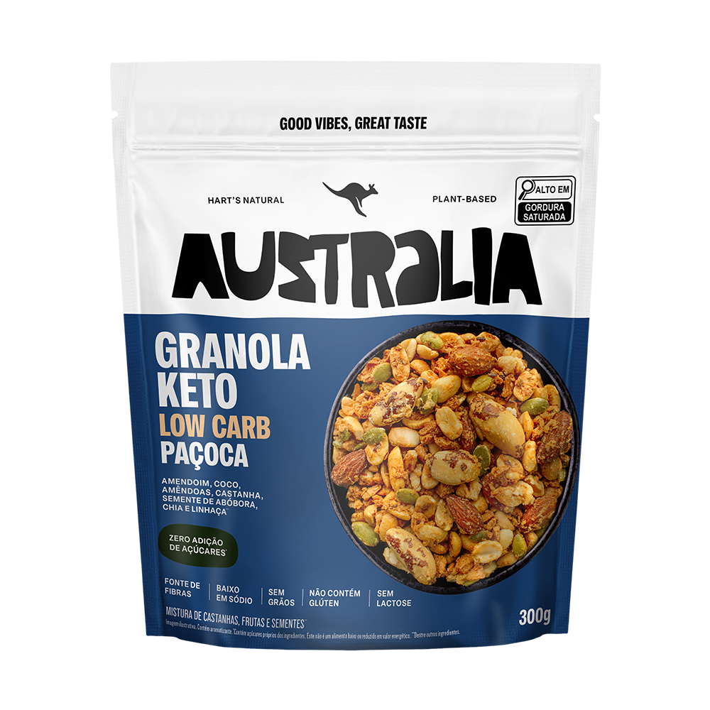 Australia Granola KETO Paçoca