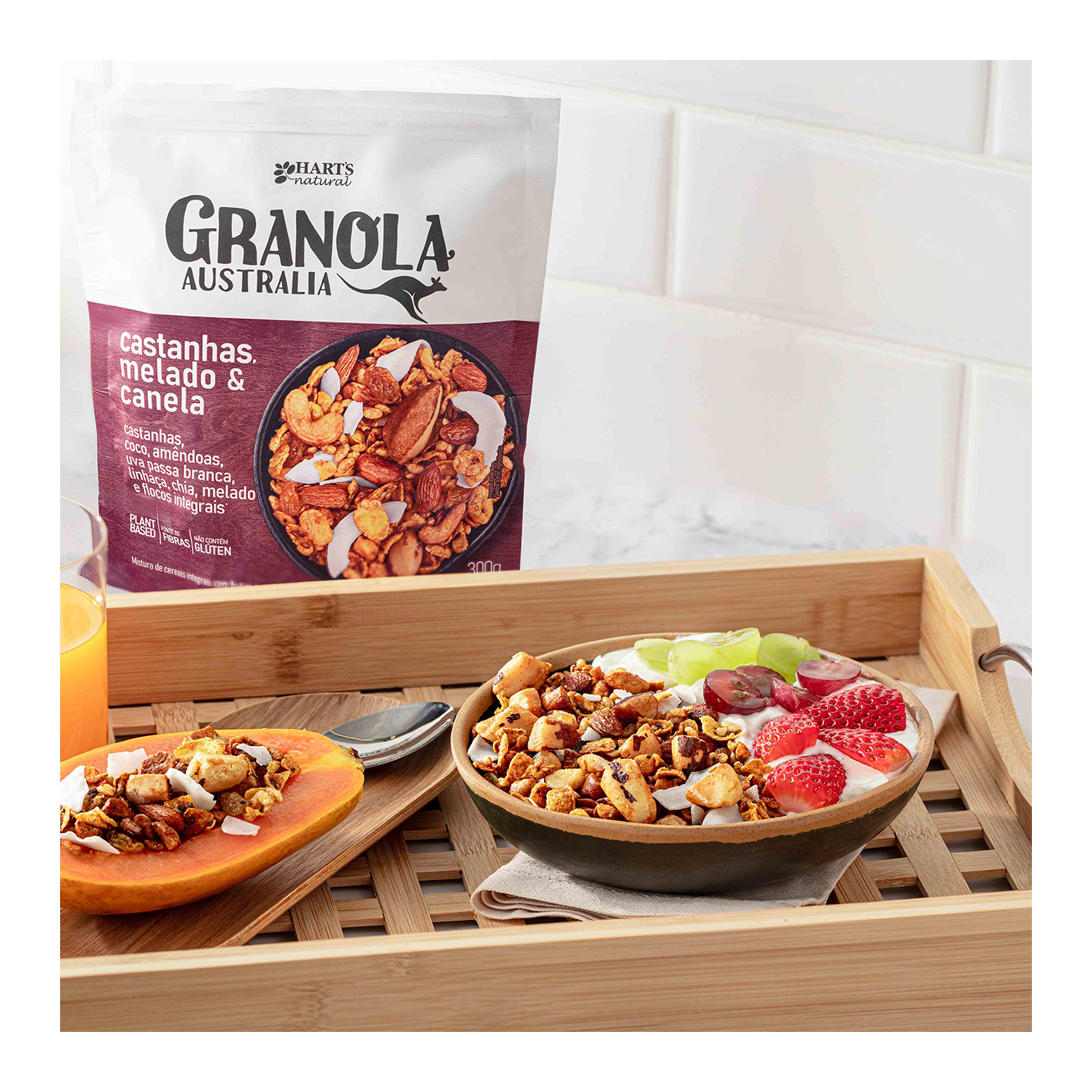 Australia Granola Castanhas & Coco