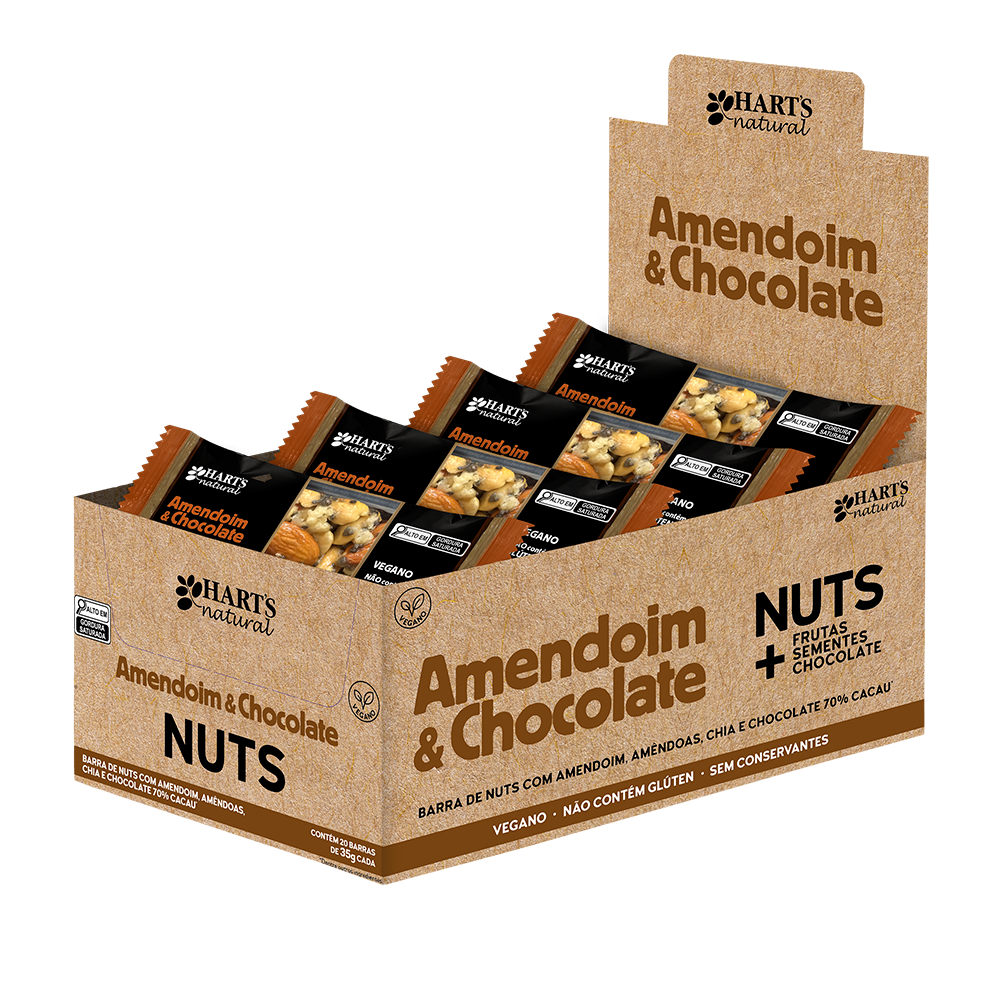 Nuts, Amendoim & Chocolate
