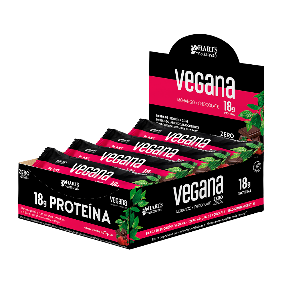 Morango + Chocolate – 18g de Proteína, Amor à Primeira Mordida.