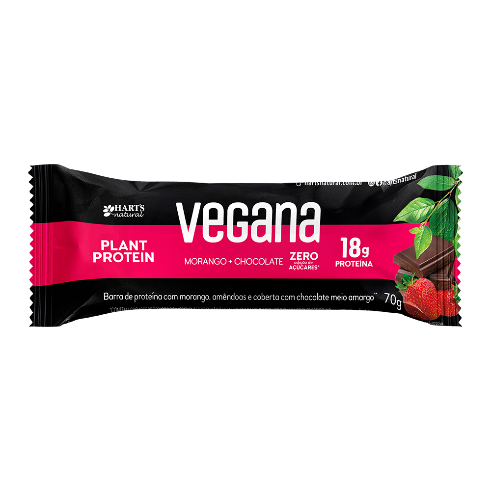 Morango + Chocolate – 18g de Proteína, Amor à Primeira Mordida.