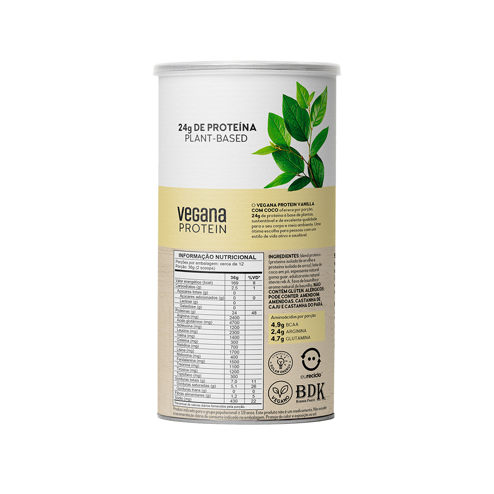 Coconut com Baunilha (24g de proteína)