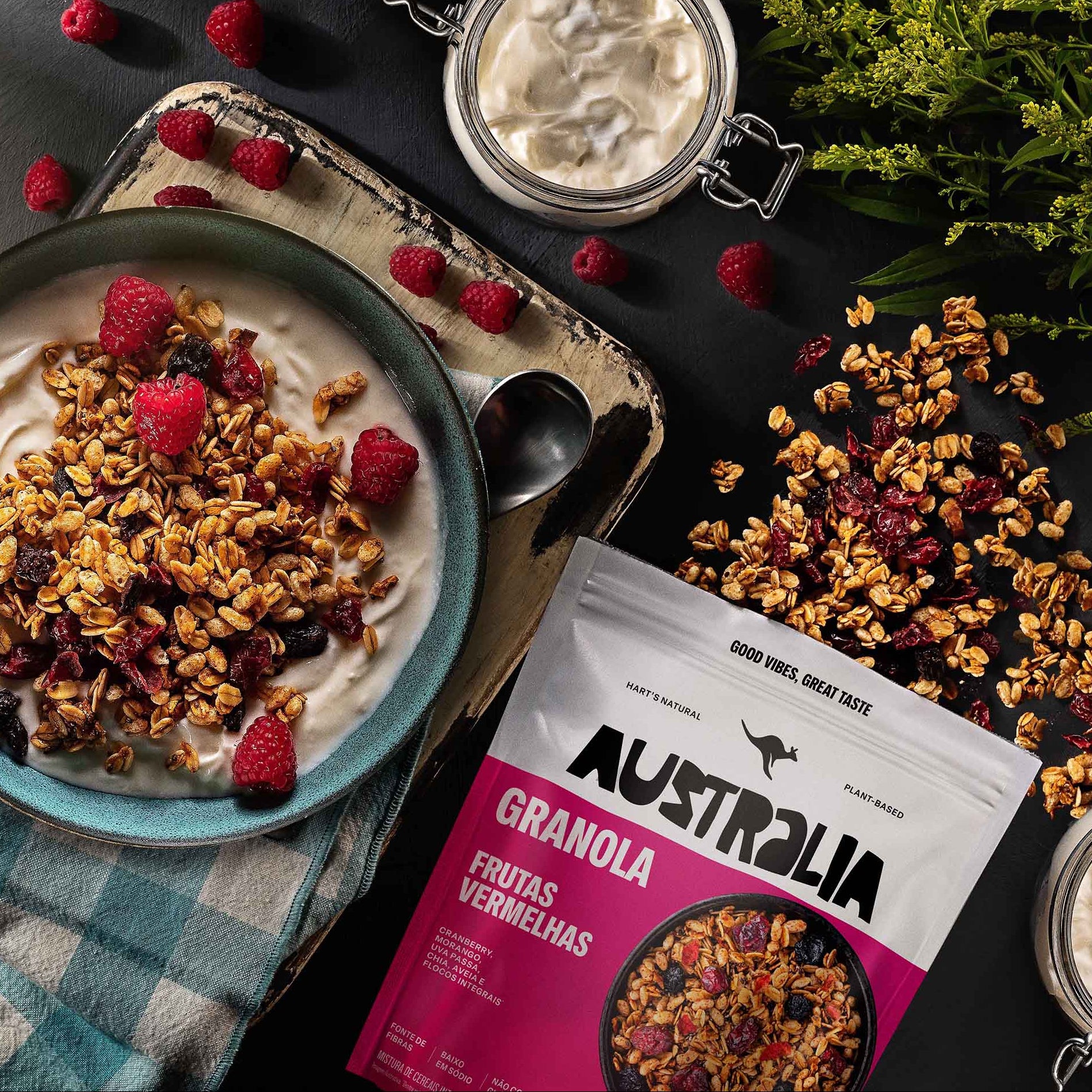 Australia Granola Frutas Vermelhas