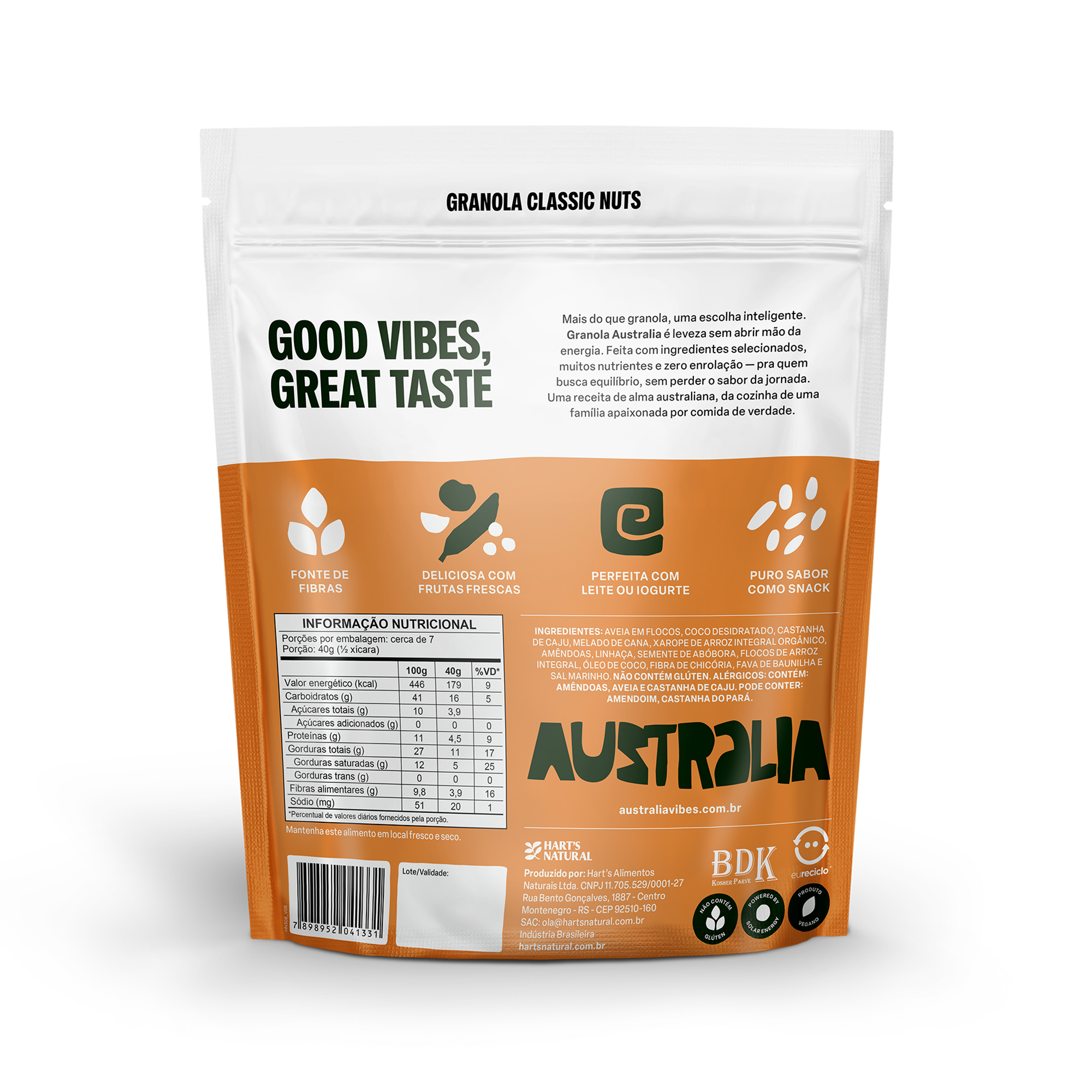 Australia Granola Classic Nuts