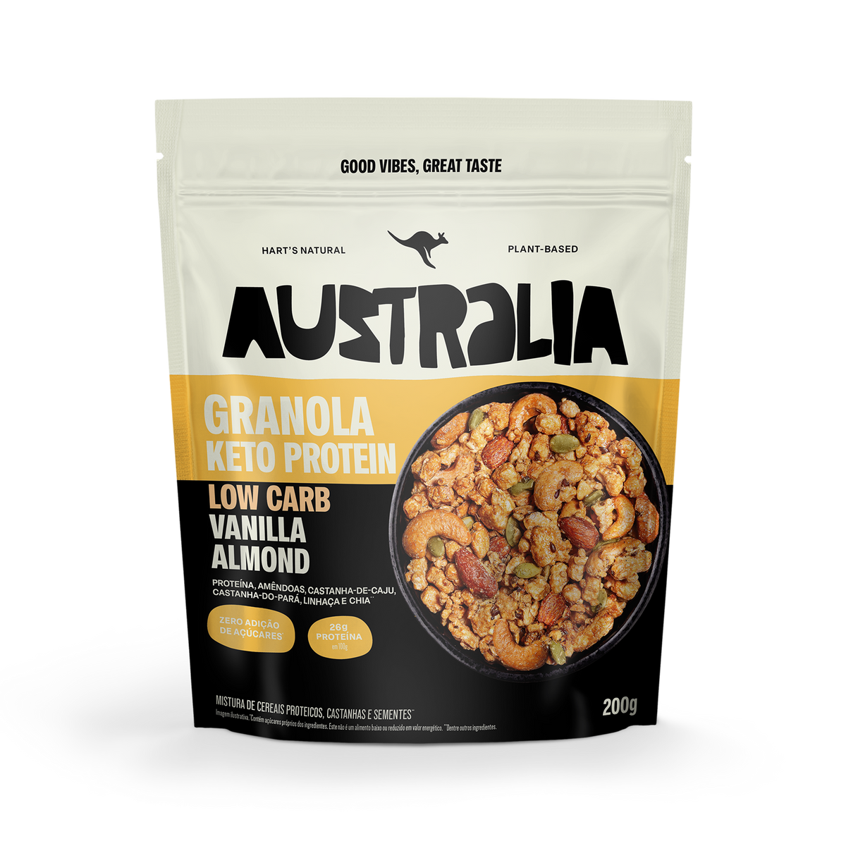 Granola Australia Keto Protein no Prêmio (IN) Nova 2025