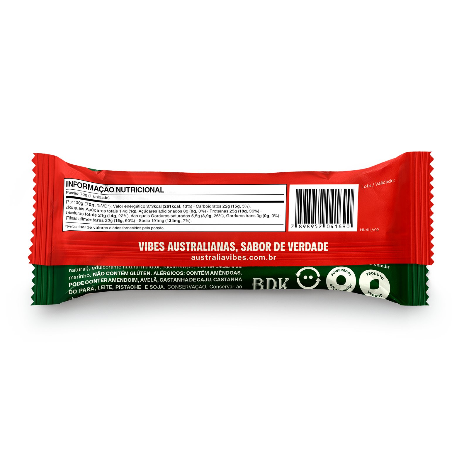 Australia Protein Max chocolate e nibs.