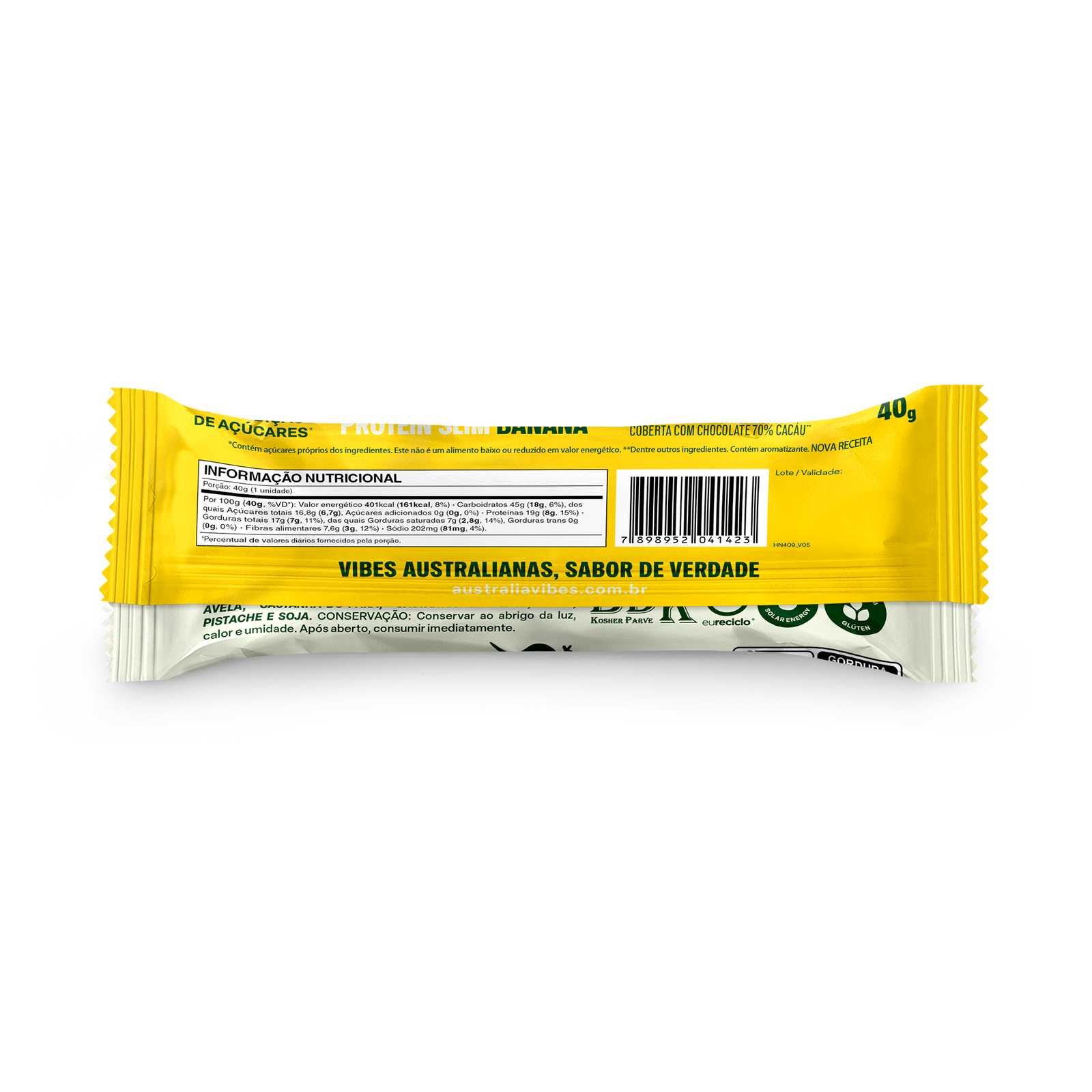 Australia Protein slim banana.