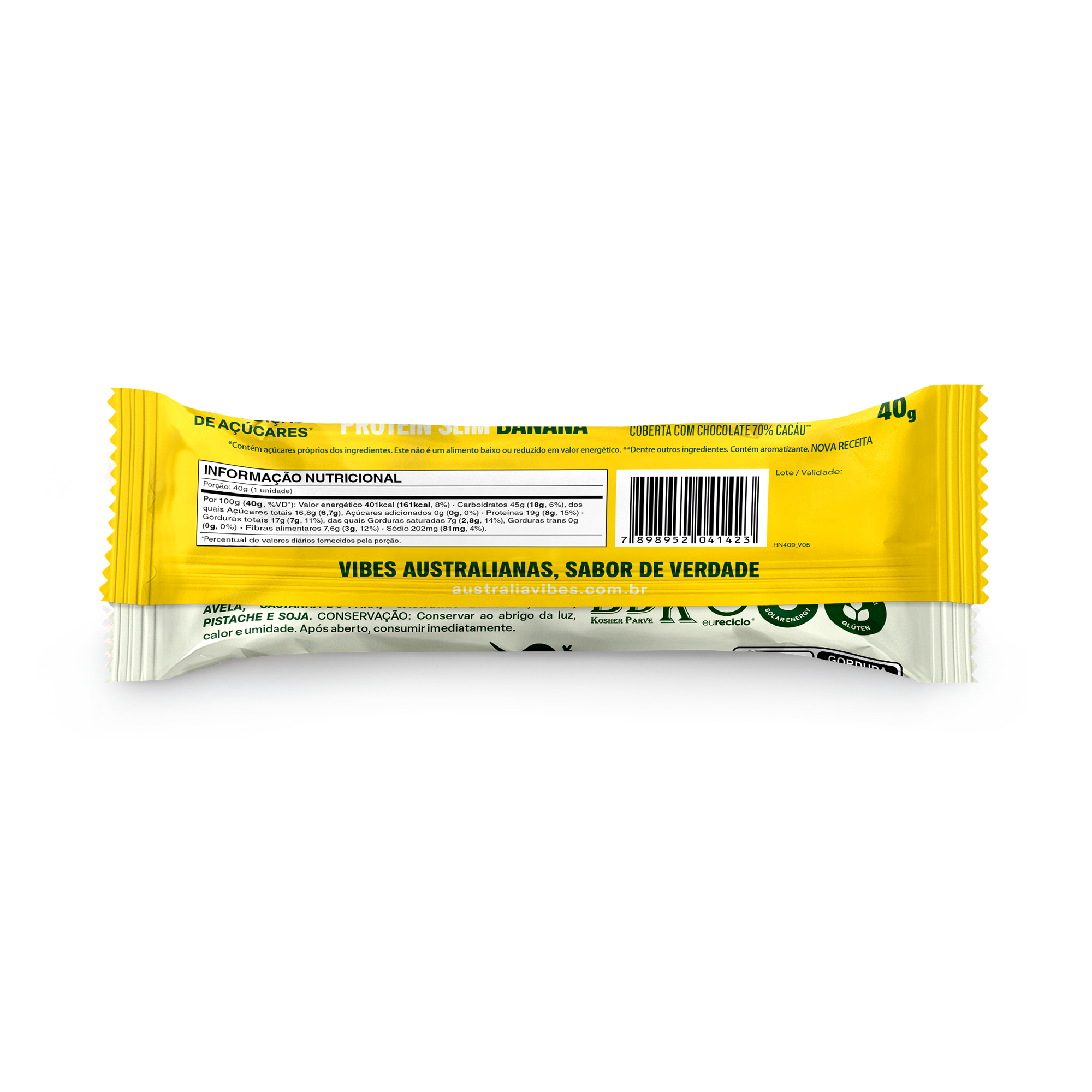 AUSTRALIA Protein Slim Banana (8g de PROTEÍNA)