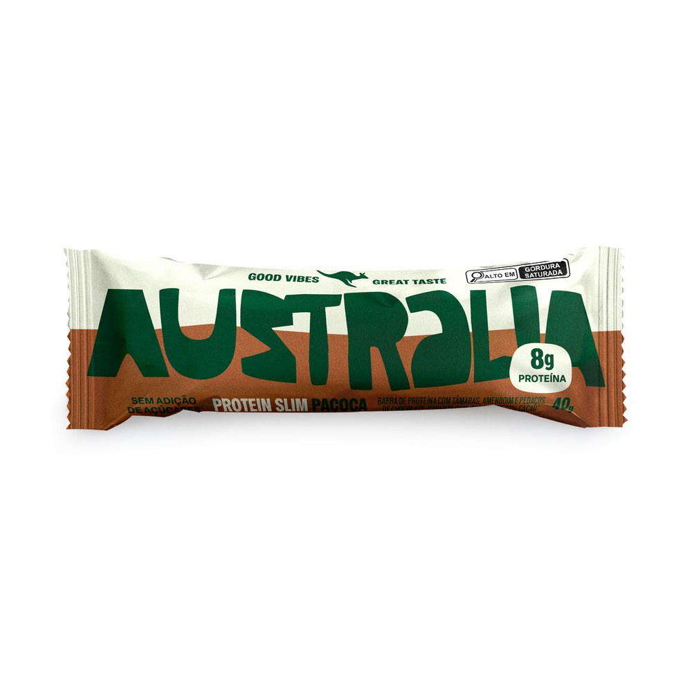 Australia Protein Slim Paçoca.