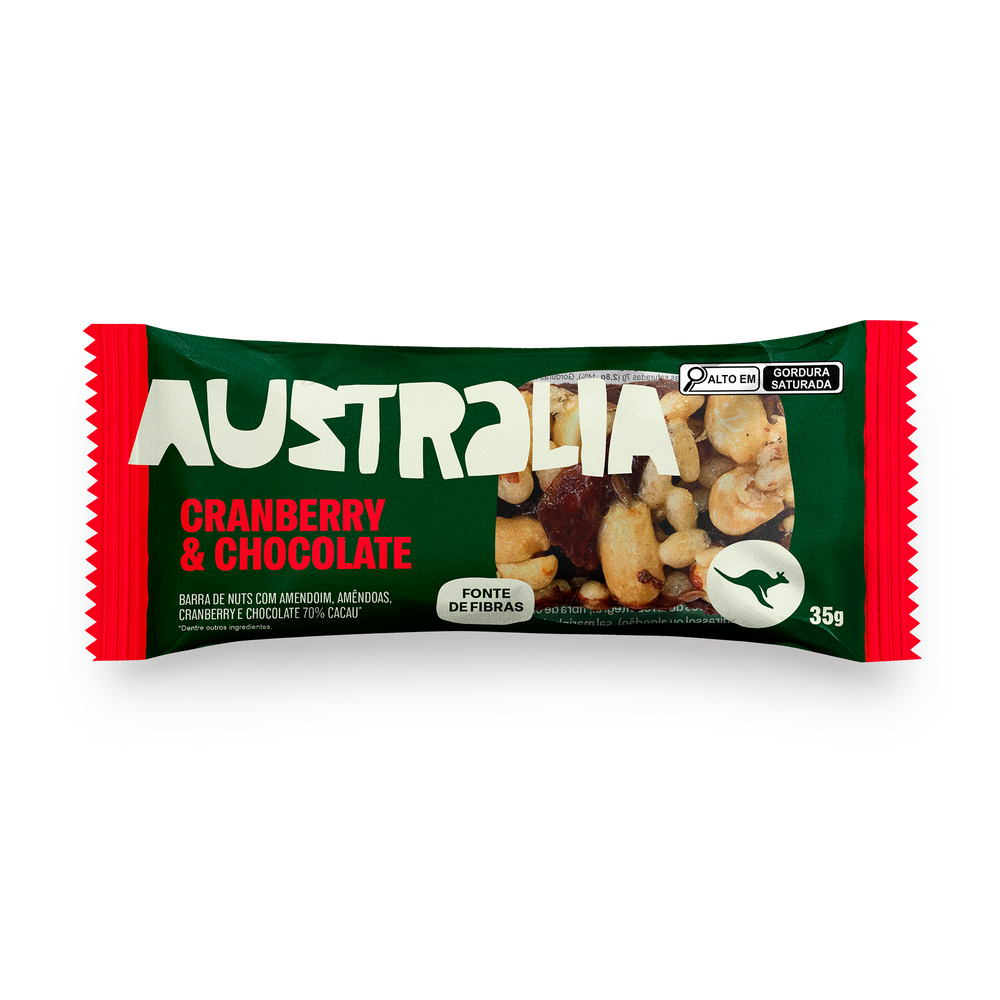 Australia Nuts Cranberry & Chocolate.