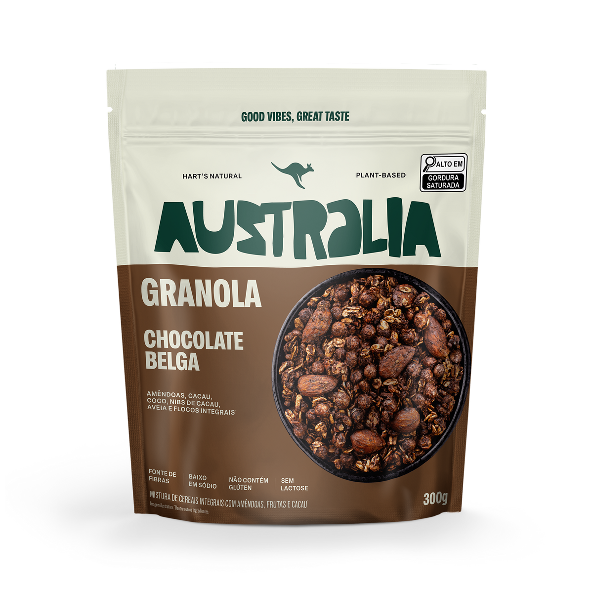Australia Granola Chocolate Belga.