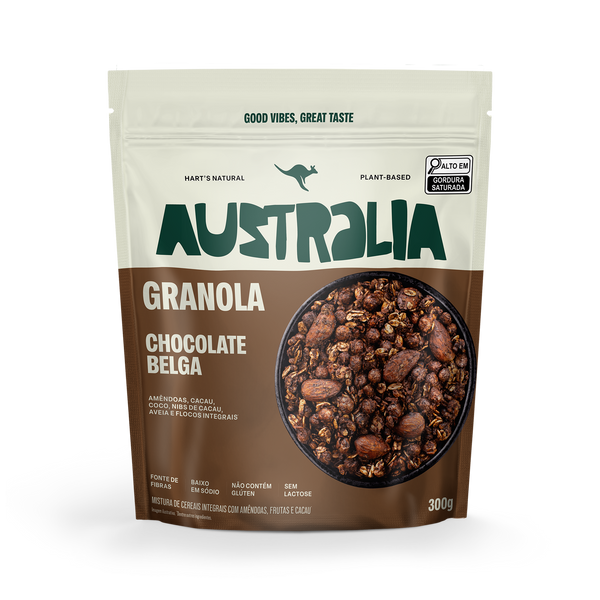 Australia Granola chocolate belga Australia Vibes – Australia