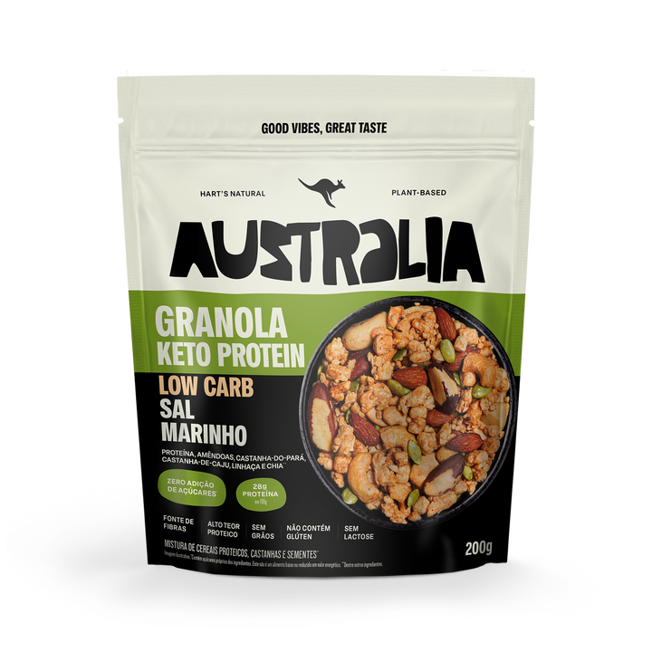 Australia Granola KETO Protein Sal Marinho.
