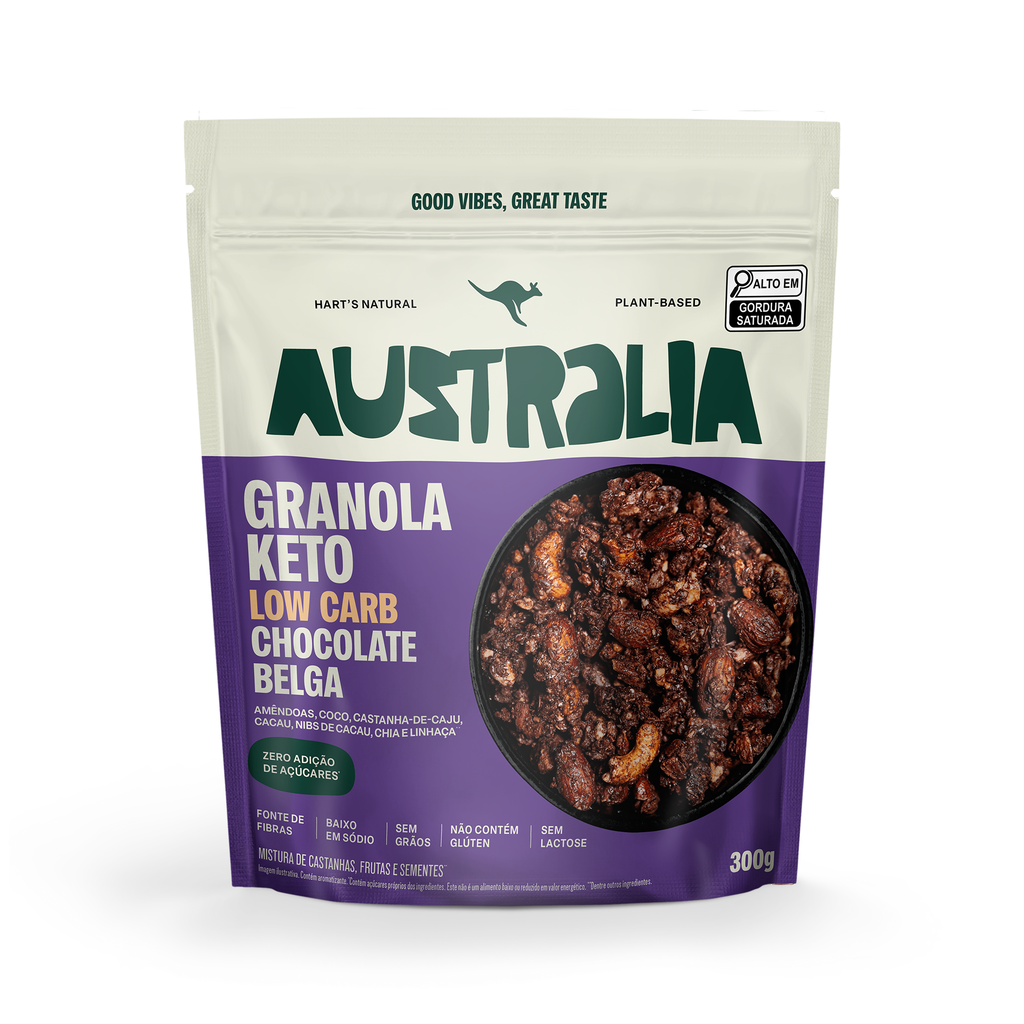 Australia Granola KETO Chocolate Belga
