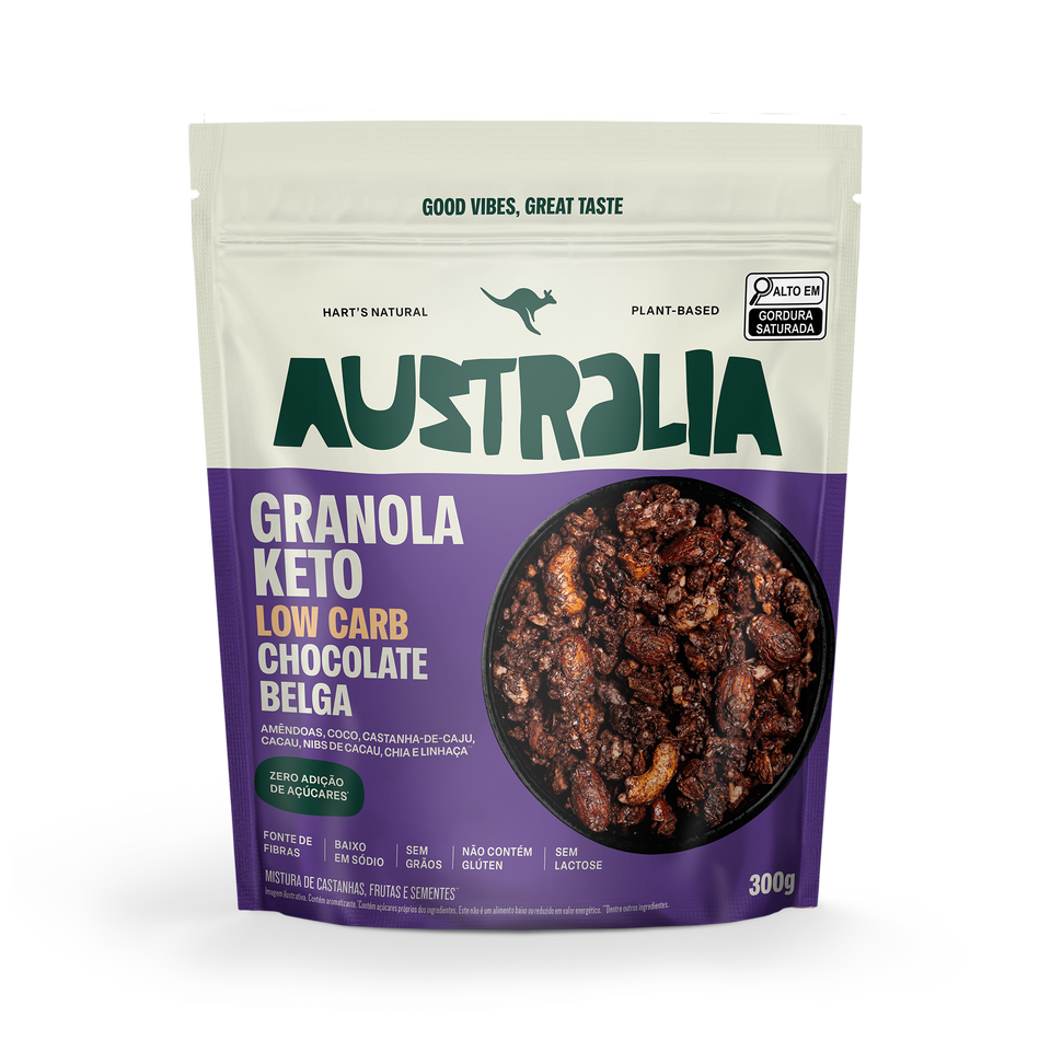 Australia Granola KETO Chocolate Belga