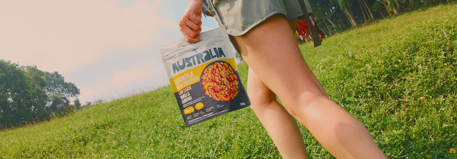 Australia Granola KETO Protein Vanilla Almond.