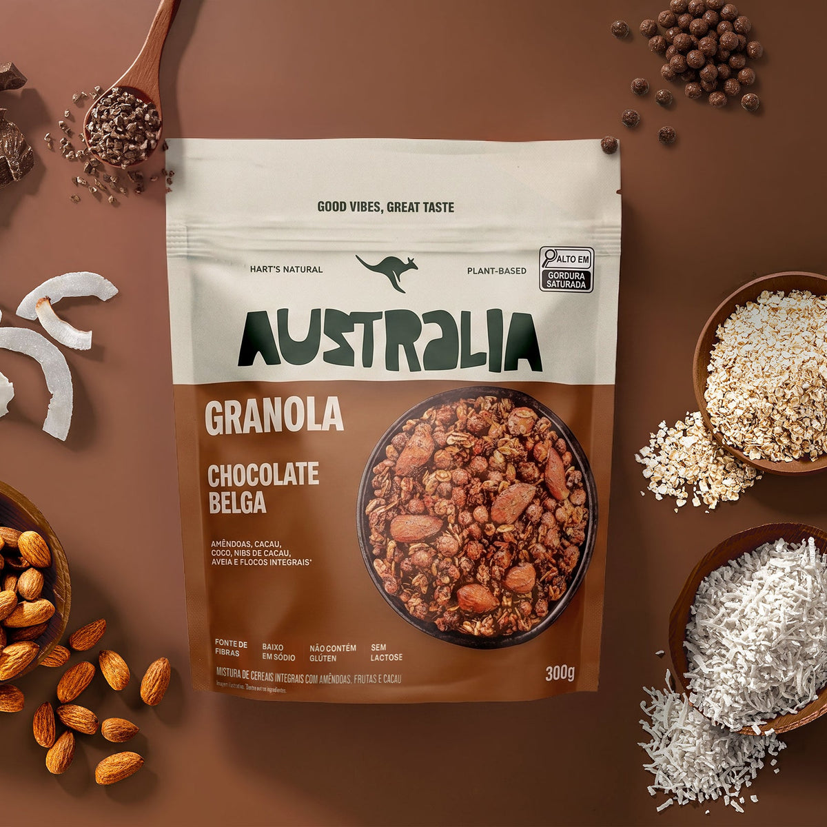 Australia Granola Chocolate Belga.