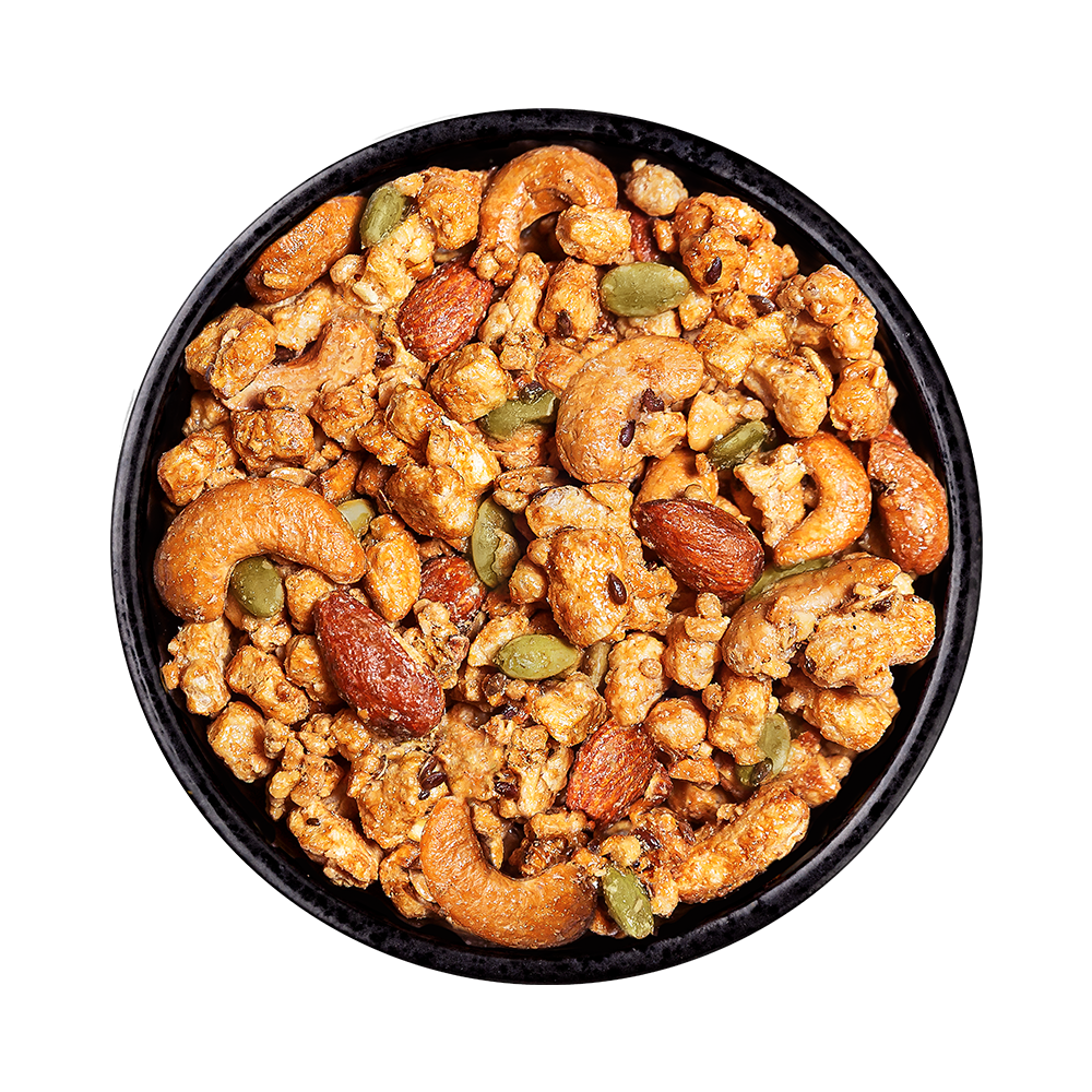 Australia granola Keto Protein baunilha e amêndoas.