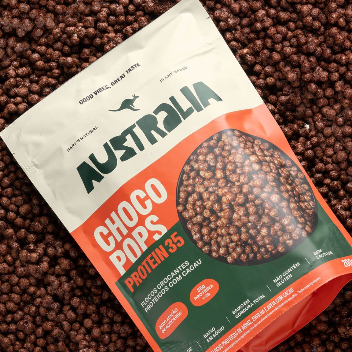 Australia chocopops Protein 35.