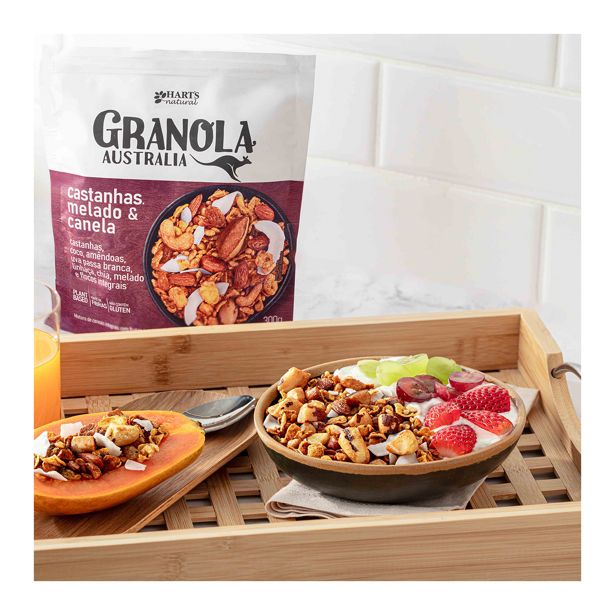 Australia Granola Castanhas & Coco.