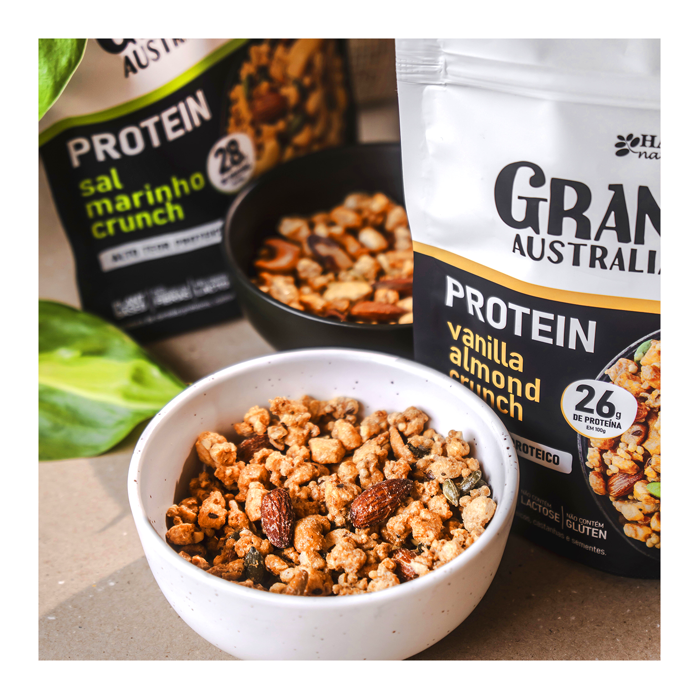 Australia Granola KETO Protein Vanilla Almond (28g de PROTEÍNA)