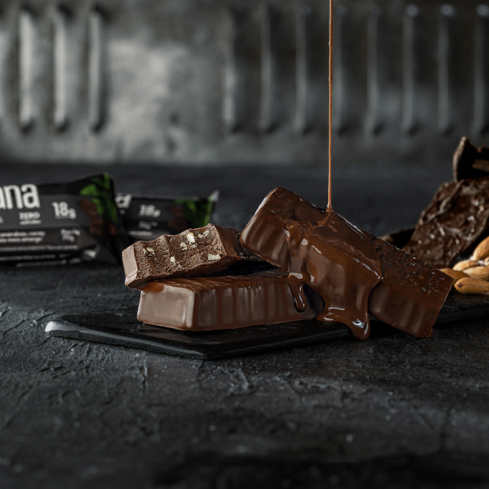 Vegana Chocolate & Nibs – 18g de Proteína, Zero Açúcar.