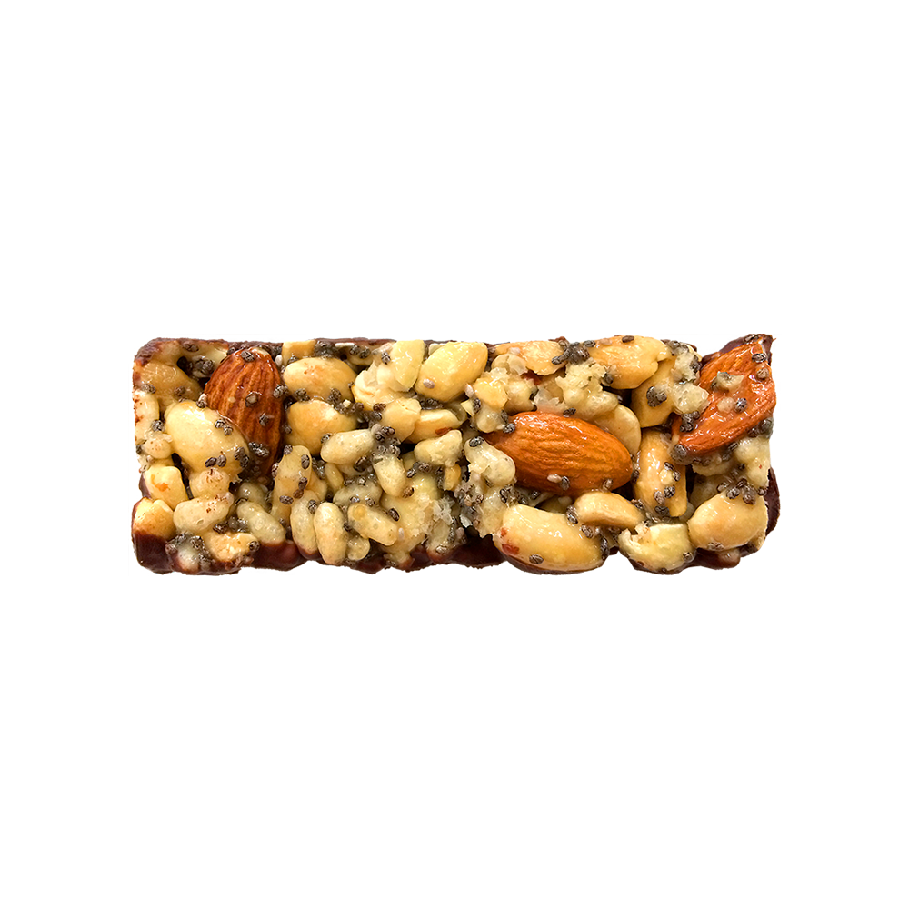 Australia nuts amendoim e chocolate.