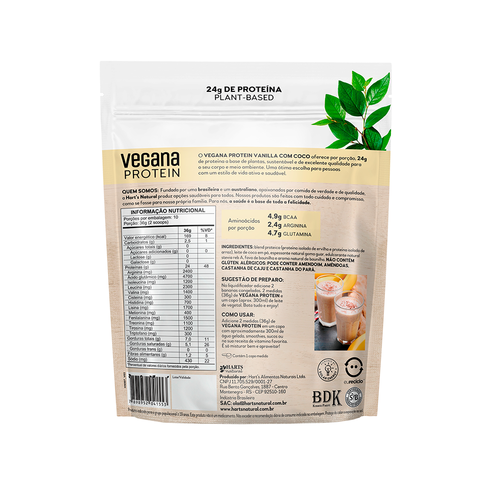 Coconut com Baunilha (24g de proteína)