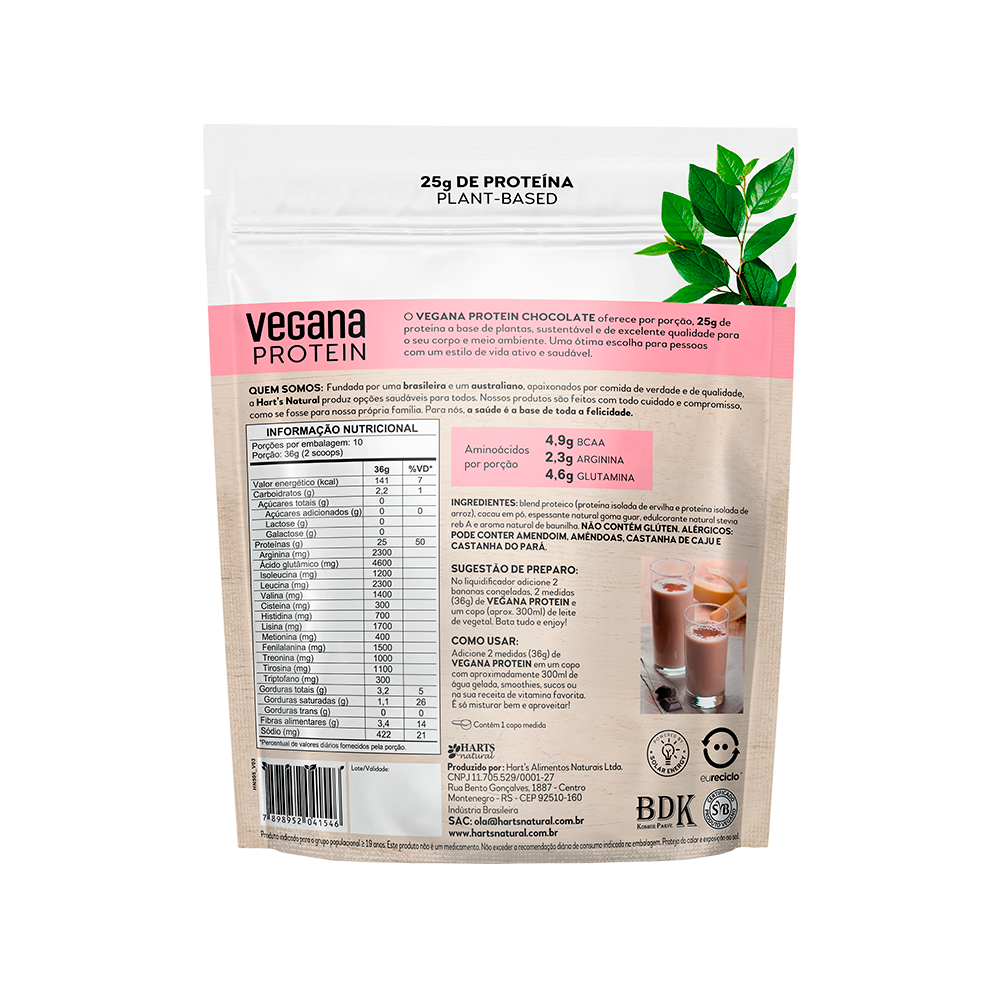 Protein Chocolate (25g de proteína por porção)