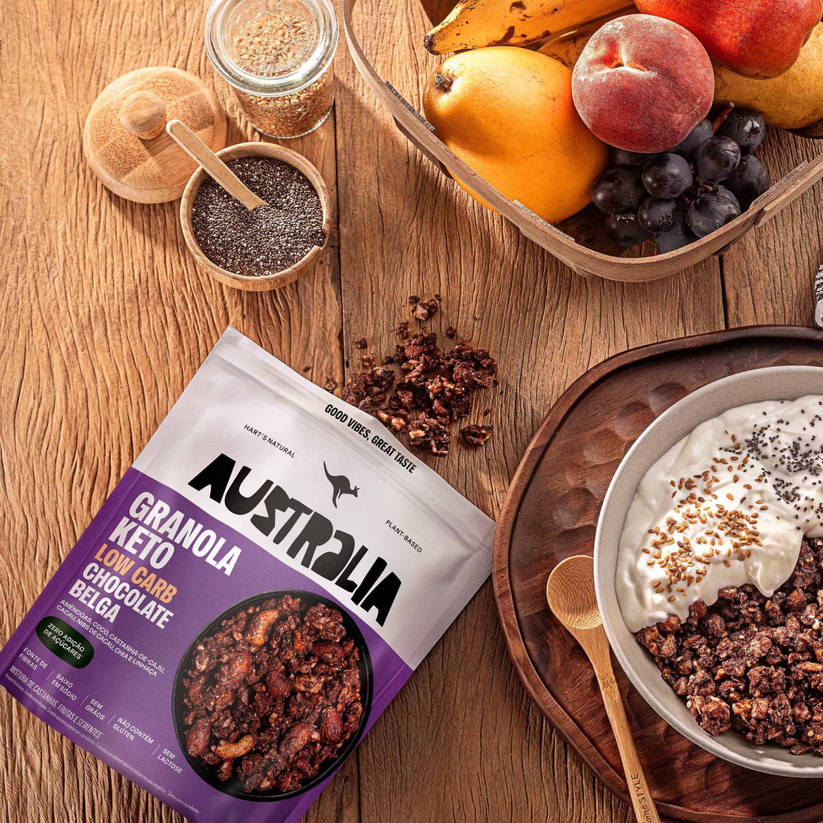 Australia Granola Keto Chocolate Belga
