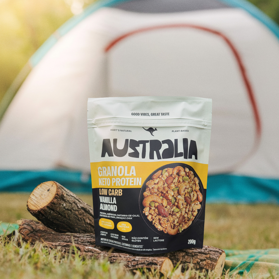 Australia Granola KETO Protein Vanilla Almond.