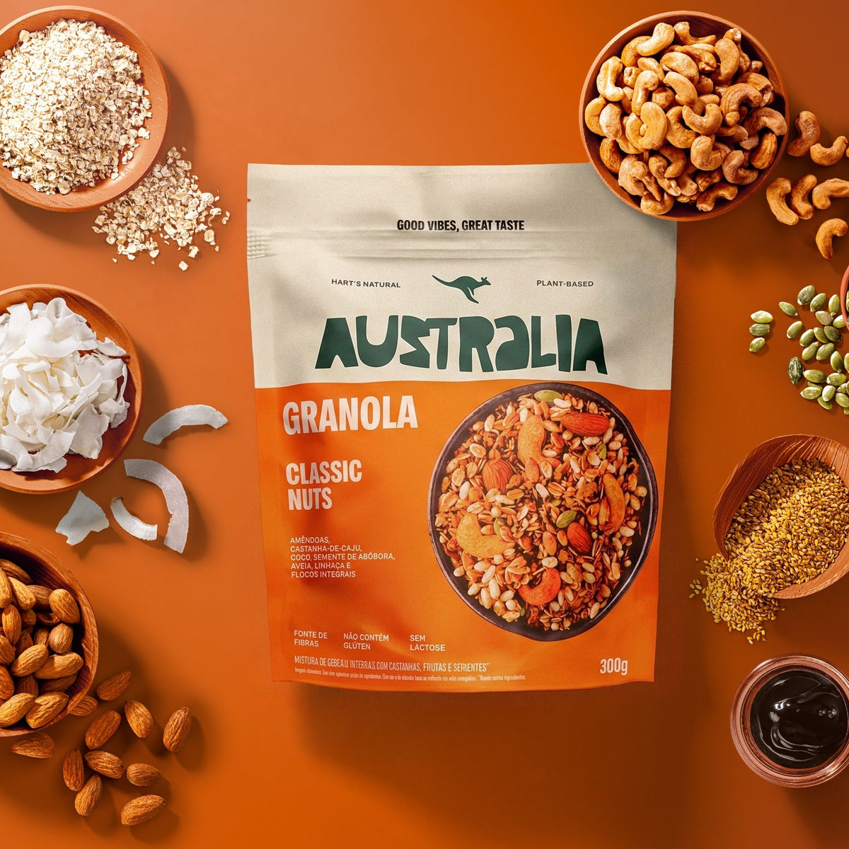 Australia Granola Classic Nuts.